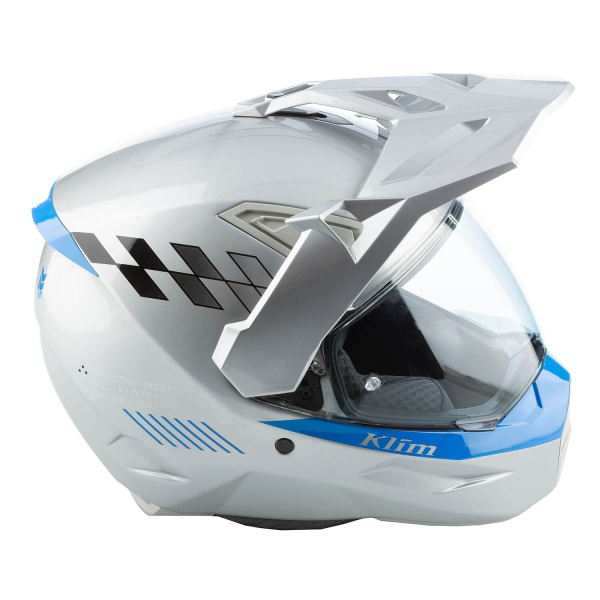 Casca Moto Klim X1 Alpha ECE/DOT Gloss Hi-Vis - White-31