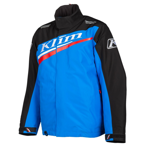 Geaca Snowmobil Klim Kaos Insulated Black - Electric Blue Lemonade-17