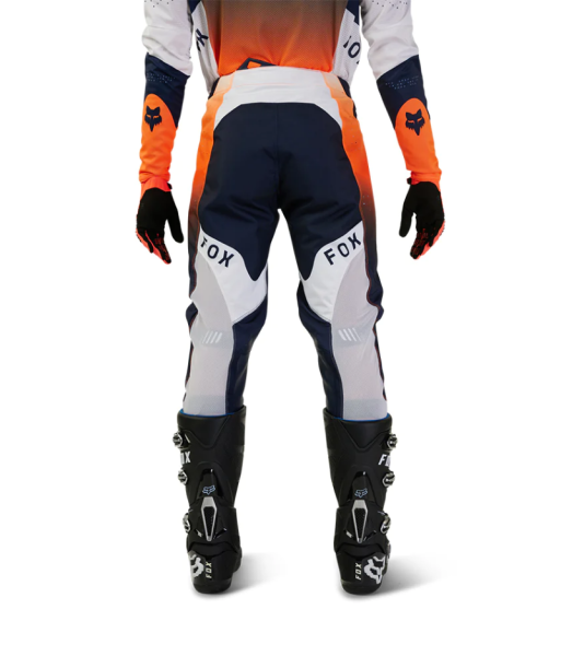 Pantaloni Moto Fox 360 Revise Navy/Portocaliu-5