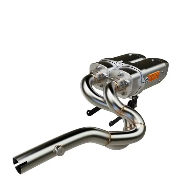 Apx Aluminium Slip-on Muffler Aluminum-0