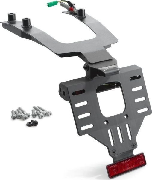 Licence plate holder support