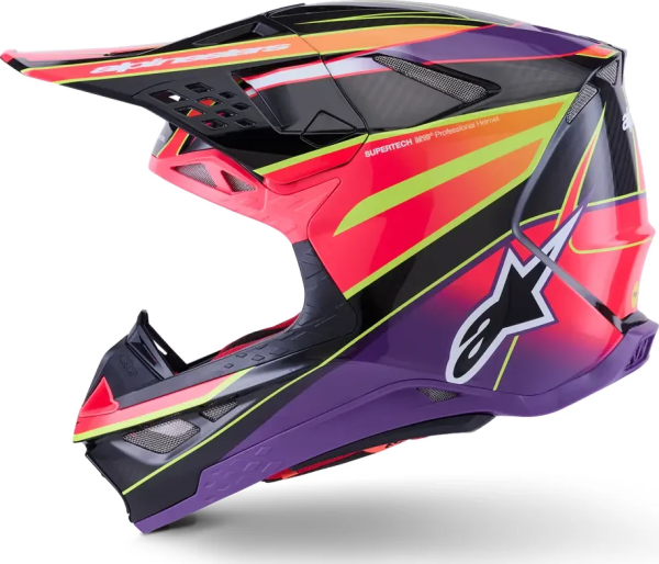 Cască Alpinestars Supertech M10 Era MIPS® Pink/Purple/Yellow-6