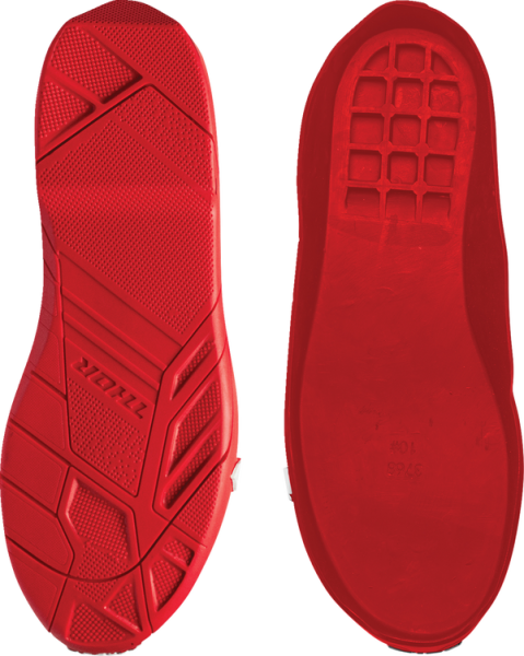 Radial Boots Replacement Outsoles Red -0