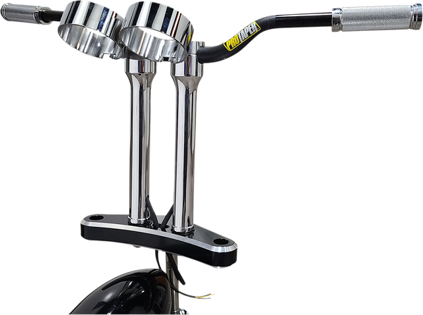 Bandit Risers Silver, 2, nordicamoto.ro