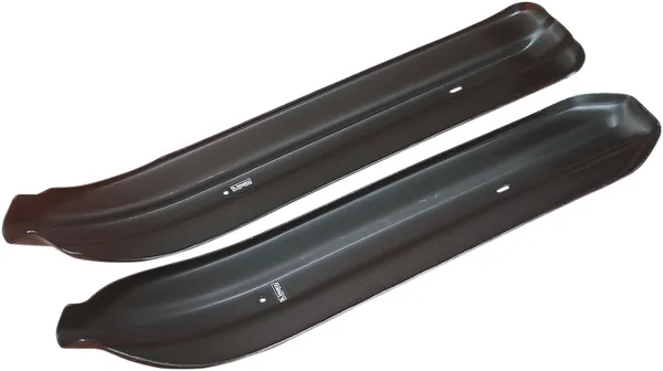 Plastic Ski Boots Black