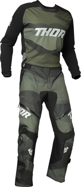 Pantaloni Thor Terrain Camo Over The Boot-1