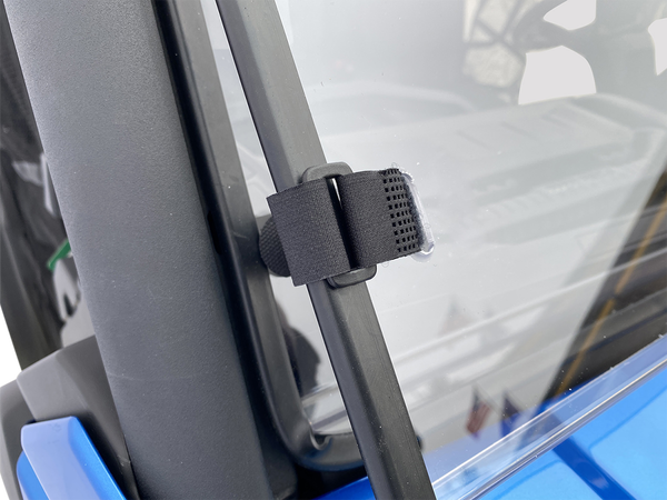 Deluxe Full Folding Windshield Clear -1