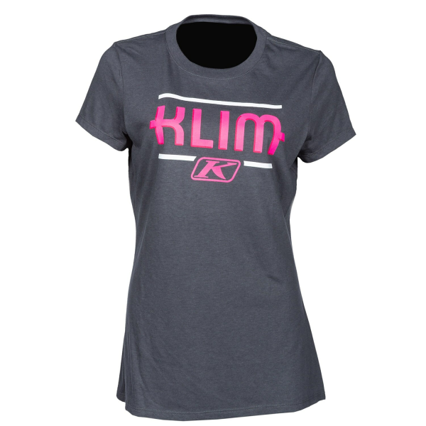Tricou Dama Klim Kute Corp SS T Heathered Teal - Beach Glass-13