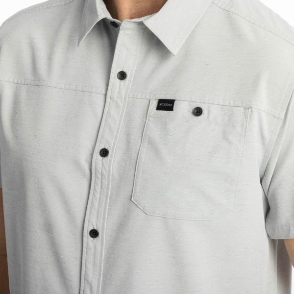 Camasa Klim Colter Bay Stretch Aquamarine-0