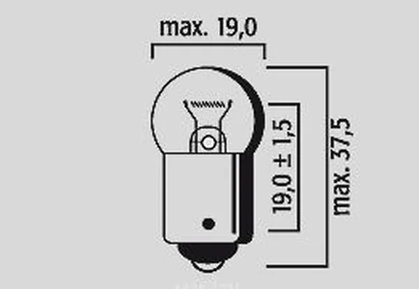 Replacement Bulb 12v-21w Clear -0
