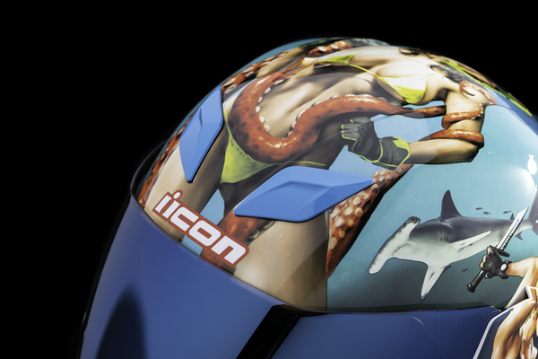 Airflite Pleasuredome4 Helmet Blue -1