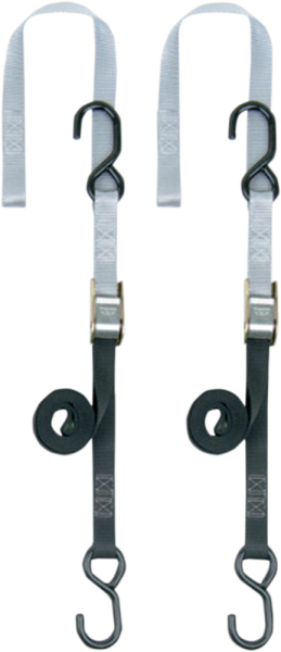 1(r) Soft-tye Tie-downs Silver, 1, nordicamoto.ro