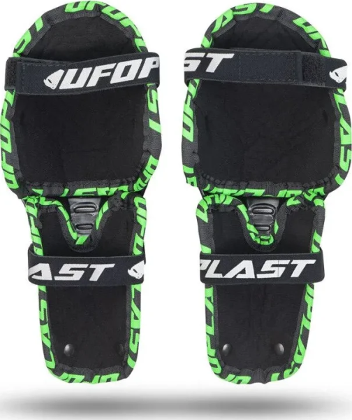 Kids Kajam Jointed Knee-shin Guard Black -1