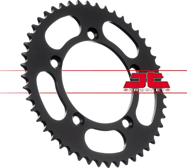JT SPROCKETS Steel Rear Sprocket Black -1