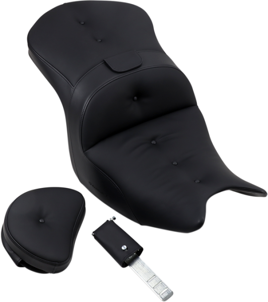 Roadsofa Pillow Top Seat Black, 2, nordicamoto.ro