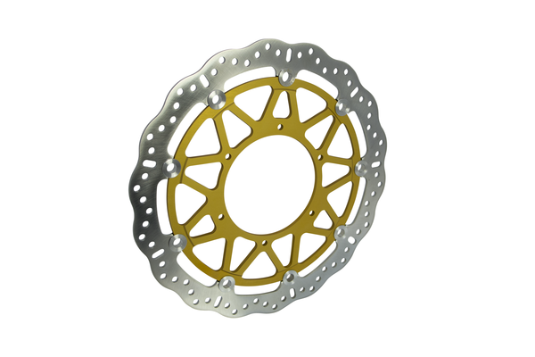 Supermoto Brake Rotor Kit Silver, Stainless Steel, 1, nordicamoto.ro