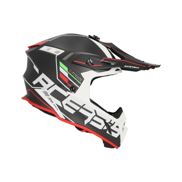Casca Acerbis Steel Carbon 22-06 Negru/Rosu XXL-8