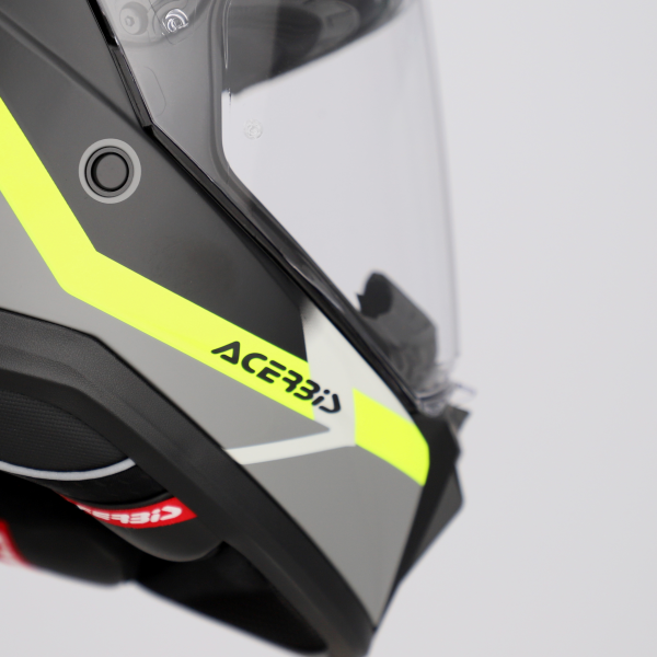 Casca integrala Acerbis Attack Negru/Galben Fluo XXL-2