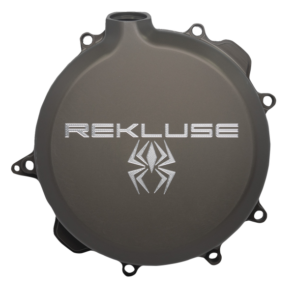 Clutch Cover Black, Anodized -1