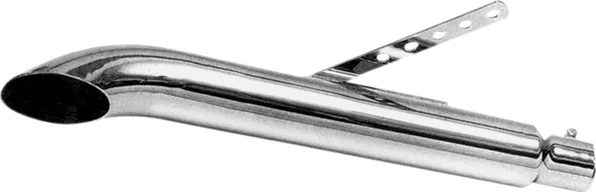 Turnout Style Muffler Chrome