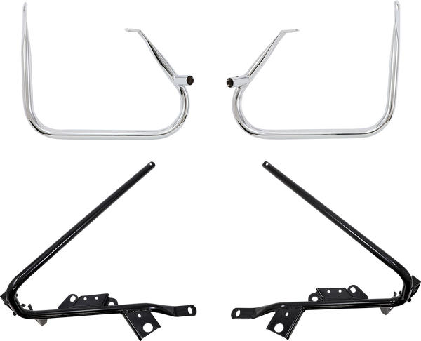 Saddlebag Supports Silver, 4, nordicamoto.ro