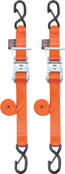 1-1/2(r) Ratchet With Safety Latch Hooks Orange, 1, nordicamoto.ro