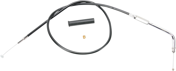 Black Vinyl Throttle/idle Cable Black, 1, nordicamoto.ro