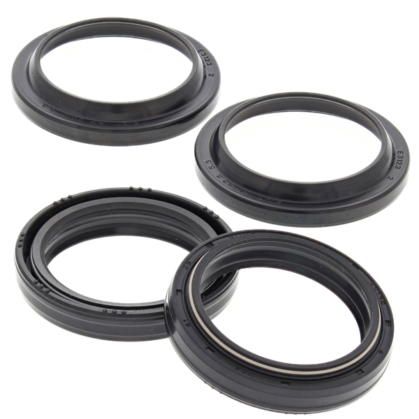 Fork Oil Seal/ Dust Seal Kit Black-0