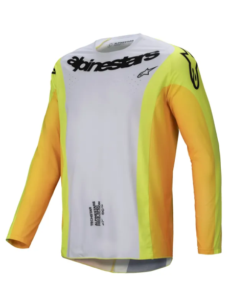 Tricou Alpinestars Techstar Melt Black/Yellow-1