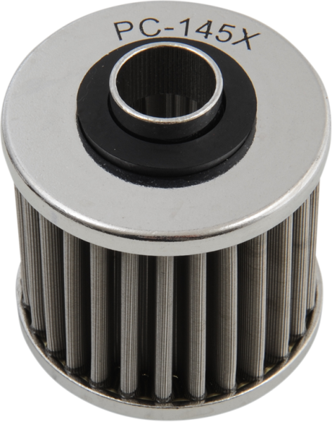 Flo® Stainless Steel  Oil Filter Chrome, 1, nordicamoto.ro