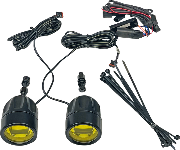 Probeam® Led Halo Fog Lights Black, 3, nordicamoto.ro