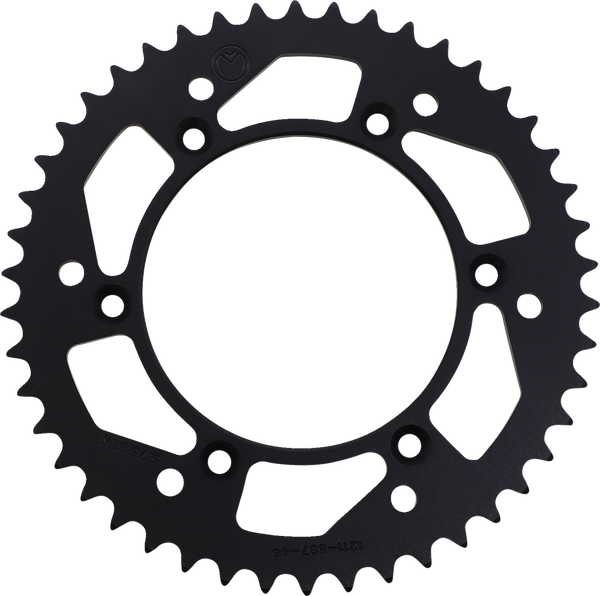 MOOSE RACING Rear Aluminum Sprocket Black, 1, nordicamoto.ro