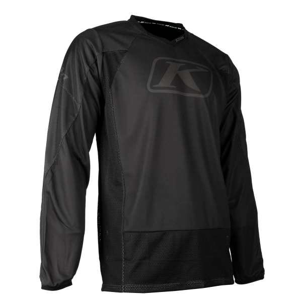 Tricou Klim Dakar Stealth Black-17