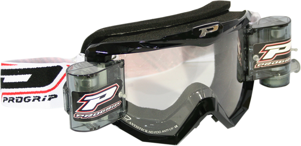 3201 Rolloff Goggles Black Large Frame, 1, nordicamoto.ro