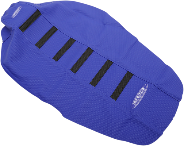 6-rib Gripper Seat Cover Blue, 1, nordicamoto.ro