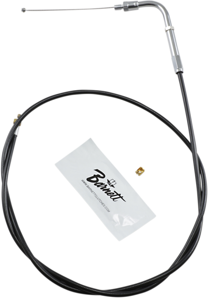Black Vinyl Throttle/idle Cable Black +152 mm (6''), 1, nordicamoto.ro