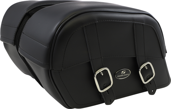 Drifter Slant Saddlebags Black Jumbo, 1, nordicamoto.ro