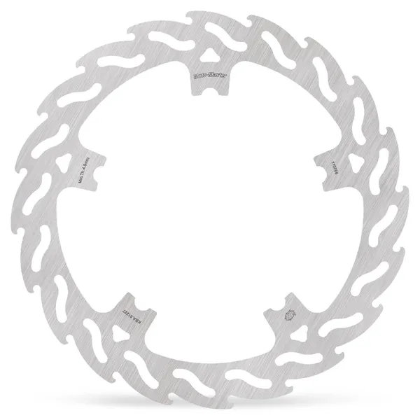 Flame Series Fixed Rotor Silver, Stainless Steel-0