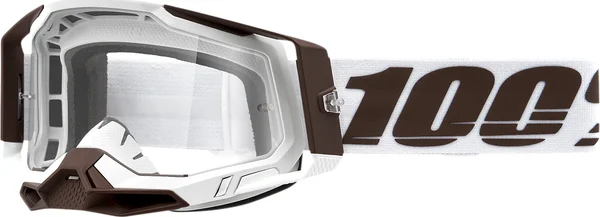 Ochelari 100% Racecraft 2 Snowbird Lentila clara, 1, nordicamoto.ro