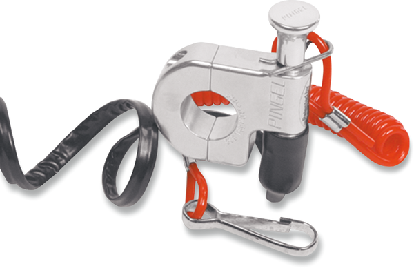Tether Kill Switch Black, Orange, Silver, 1, nordicamoto.ro