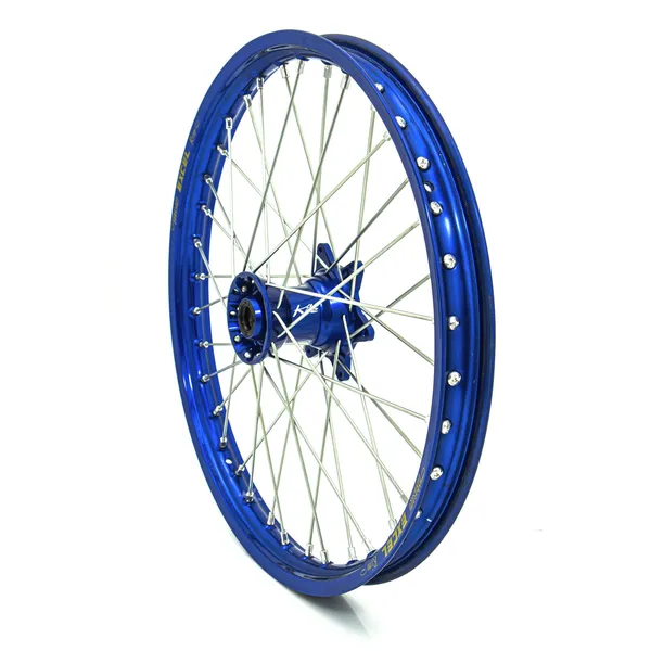 KITE Elite Mx-en Wheel, Silver Spokes Blue, Silver, Blue Hub -0