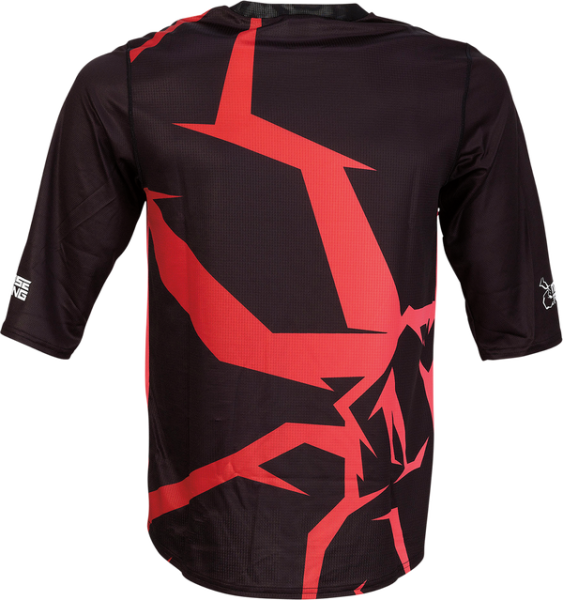 Tricou MTB Moose Racing 3/4 Red-0