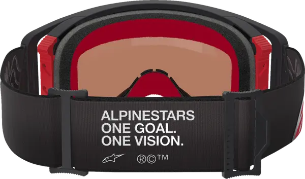 Ochelari Alpinestars Supertech Corp Abs Vision Red/Black-1