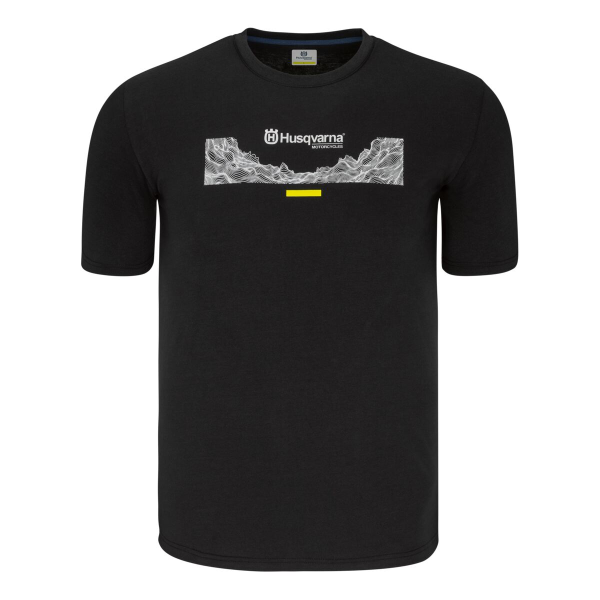 Tricou Husqvarna Gotland Black-1