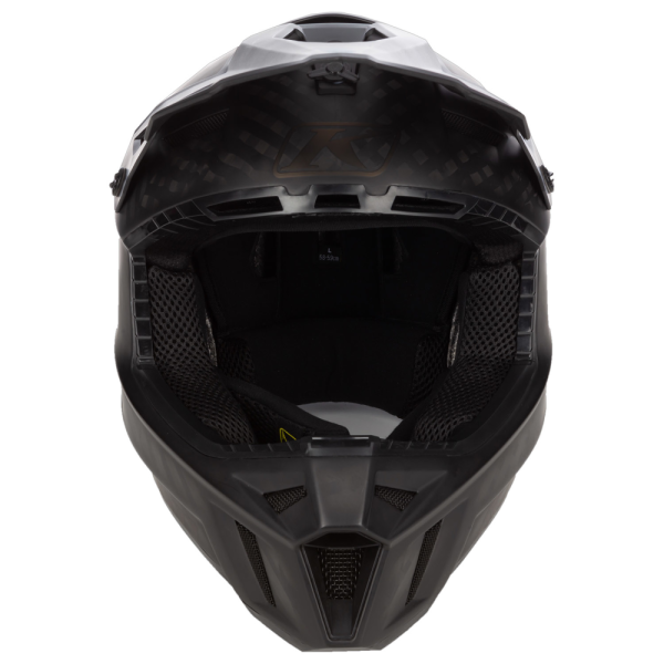 F3 Carbon Helmet ECE Velocity Black - Hi-Vis-4