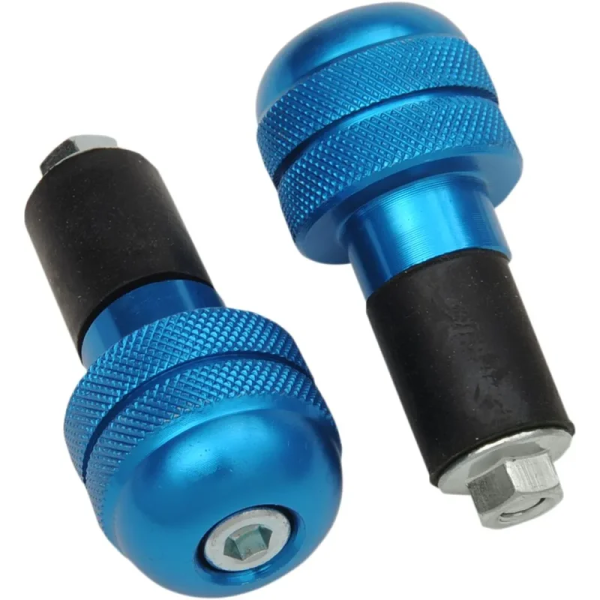 Anti-vibration Handlebar End Blue, 1, nordicamoto.ro