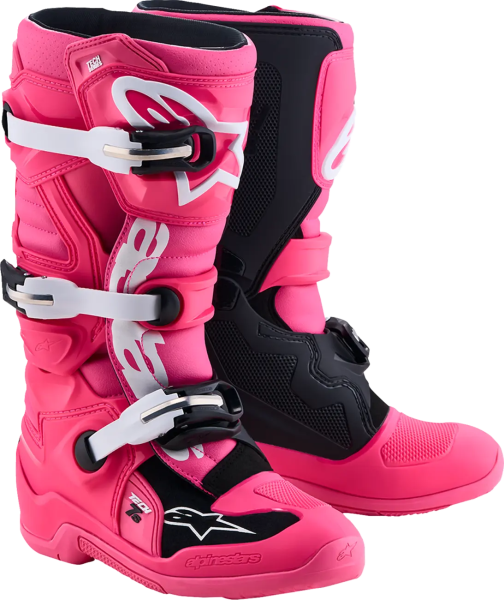 Cizme Copii Alpinestars Tech 7S Roz/Alb/Negru 34, 1, nordicamoto.ro