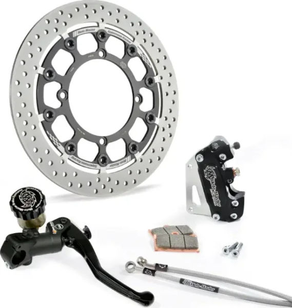 Set de curse Supermoto negru-oțel inoxidabil, 1, nordicamoto.ro