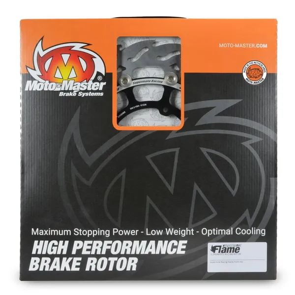 Supermoto Front Racing Rotors Black-0