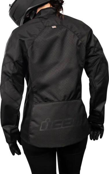 Geaca Dama Textil Icon Hooligan™ CE Black-3